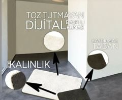 Dekoratif Kapı Önü ve İç Mekan Paspası