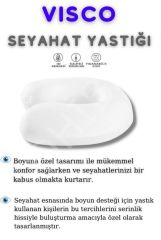 Visco seyahat yastığı