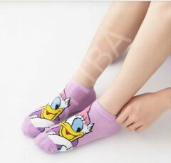 PATİK ÇORAP ÖZEL TASARIM DESENLİ BEŞ ÇİFT 36-40