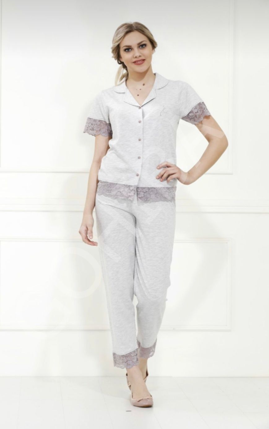 PİJAMA KADIN DANTELLİ XL