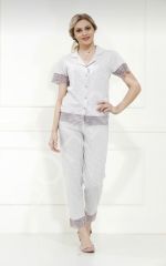 PİJAMA KADIN DANTELLİ XL