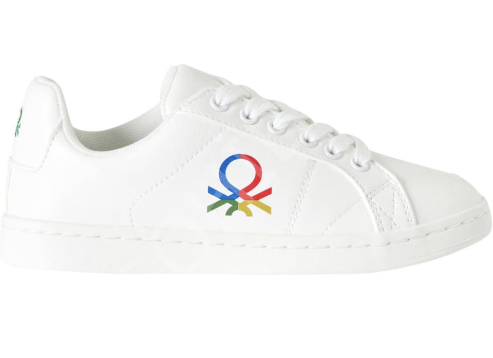 Benetton Spor Ayakkabı | Beyaz Sneaker 32