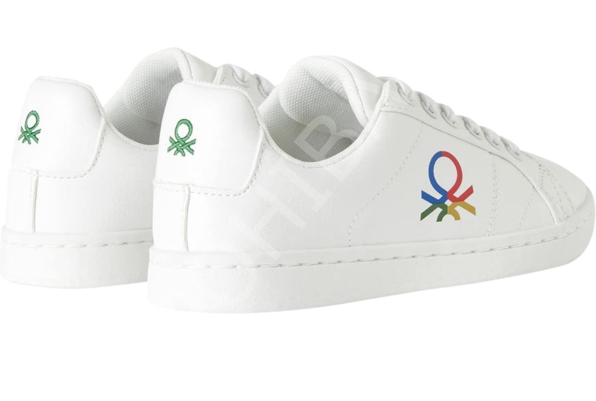 Benetton Spor Ayakkabı | Beyaz Sneaker 32