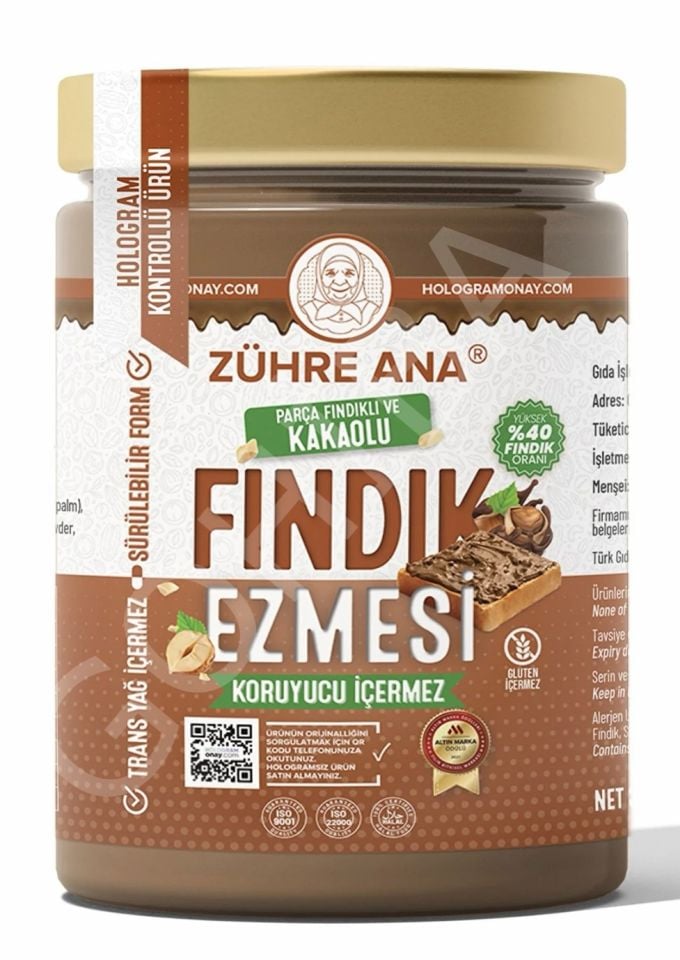 Kakaolu Fındık Ezmesi
