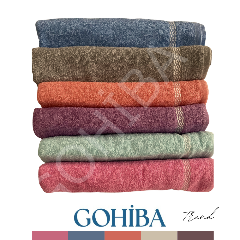 Gohiba Trend Havlu Modelleri turuncu