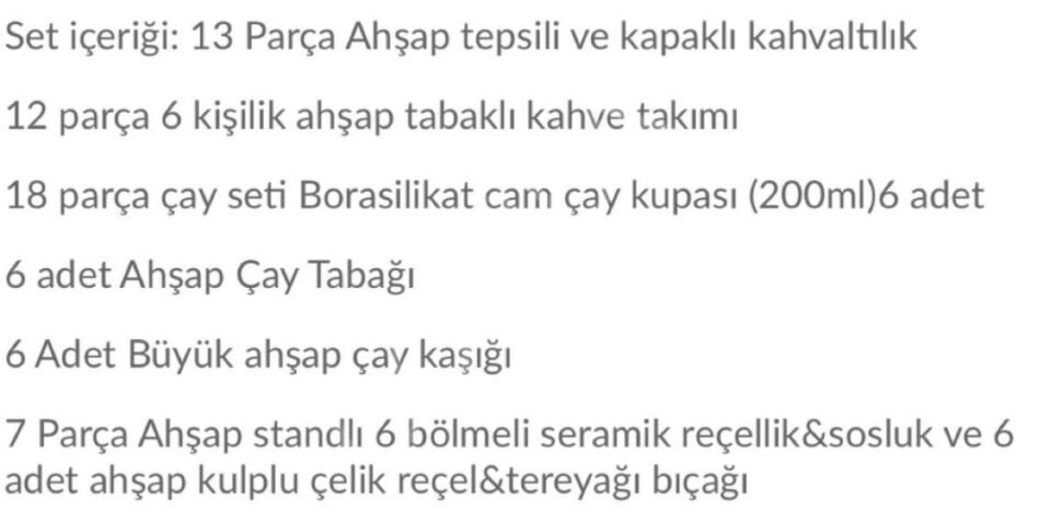 56 PARÇA KAHVALTI SUNUM SETİ