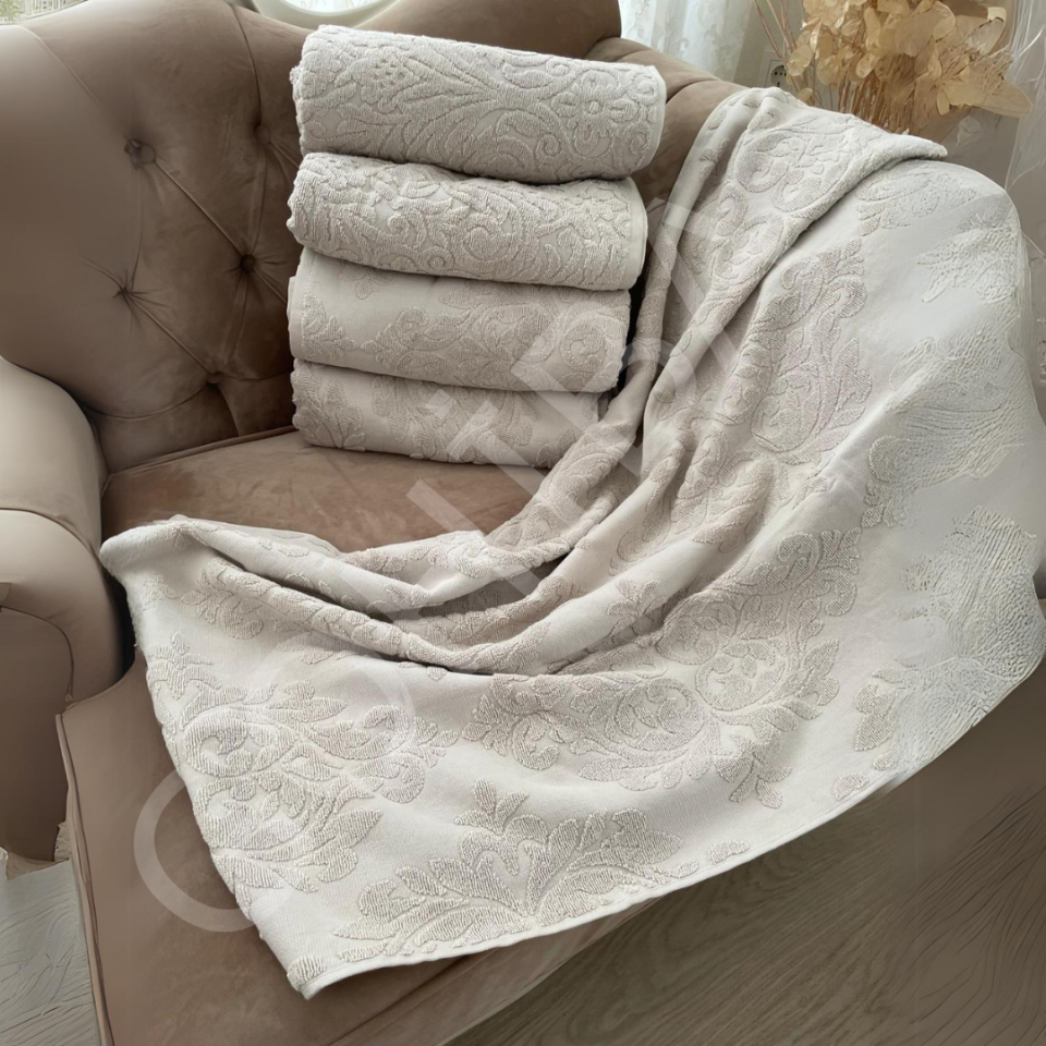 Premium Kabartmalı Özel Dokuma Banyo Havlusu