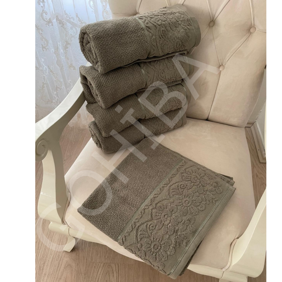 Özel Renk ve Desen Yüksek Gramajlı Banyo Havluları