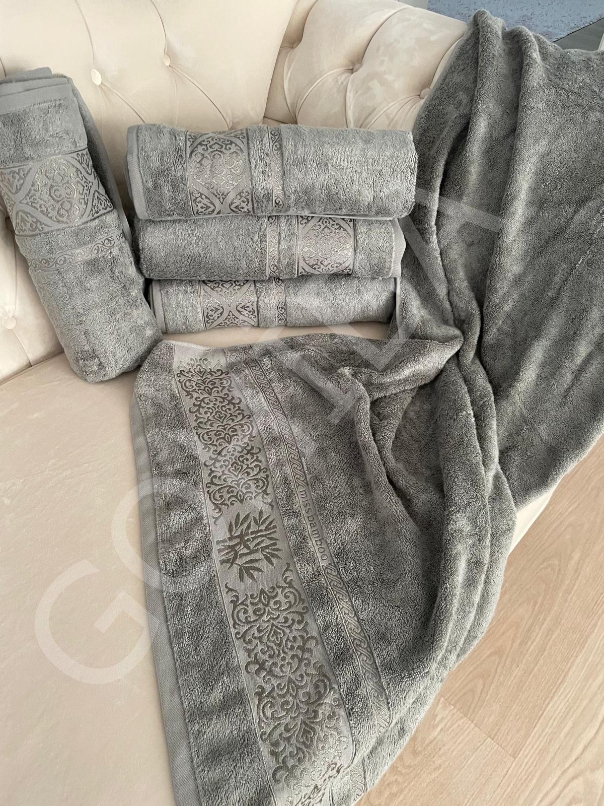 Gerçek Bambu Banyo Havlusu
