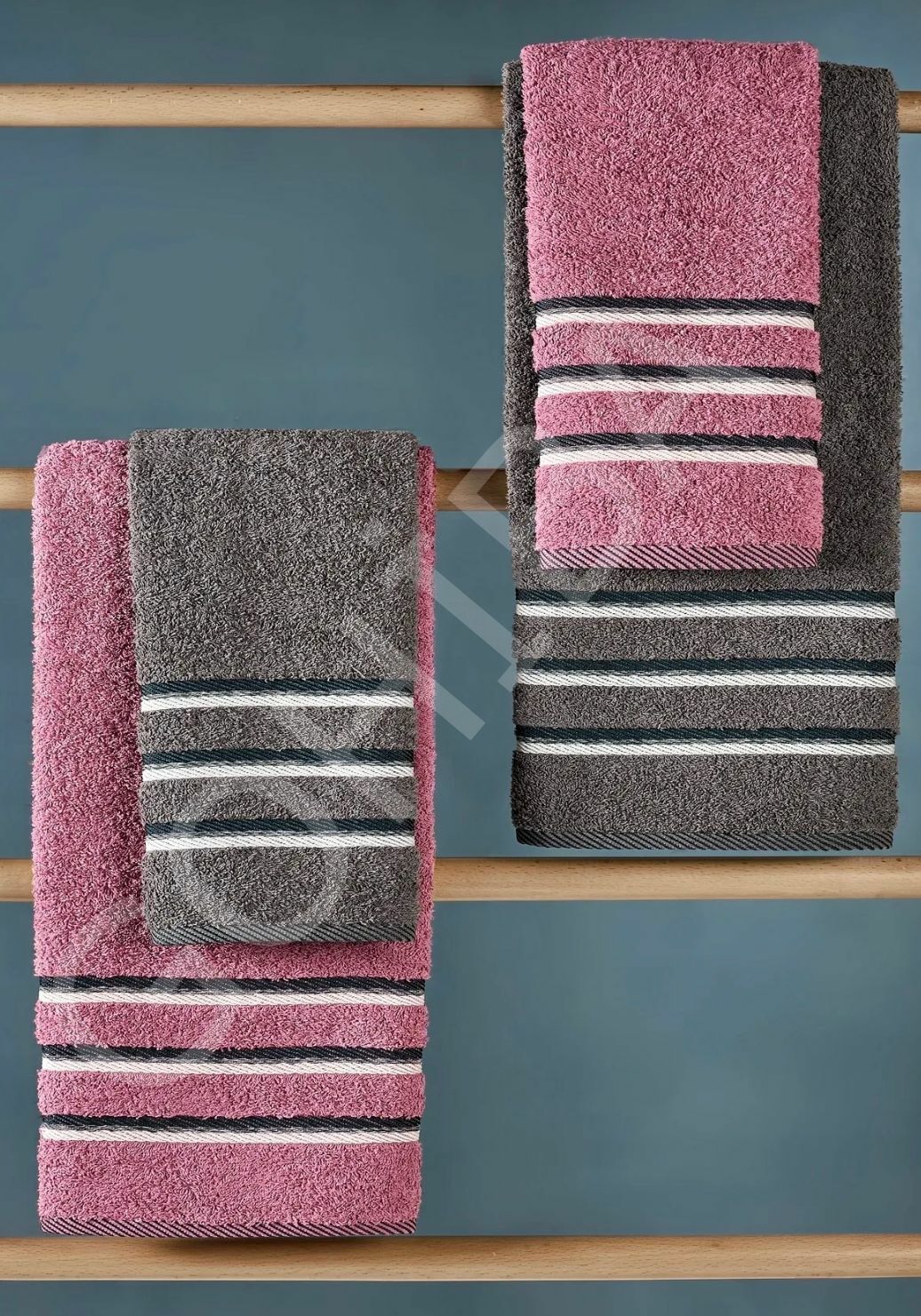 Banyo Havlusu Takımı pembe