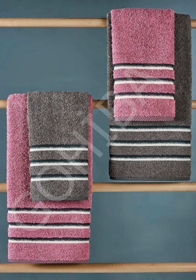 Banyo Havlusu Takımı pembe