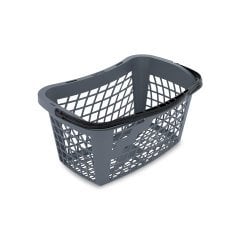 Venüs Plastic Hand Basket 28 LT GRAY RAL 7015