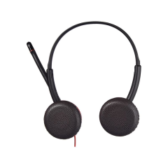 POLY Blackwire C3225 209747-201 USB-A Siyah Kablolu Kulak Üstü Kulaklık