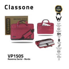 CLASSONE Ravenna Serisi VP1505 15.6'' Bordo Notebook Taşıma Çantası