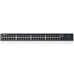 Dell Networking N1548 48x 1GbE + 4x 10GbE SFP Fixed Ports Stacking IO to PSU Airflow AC Switch