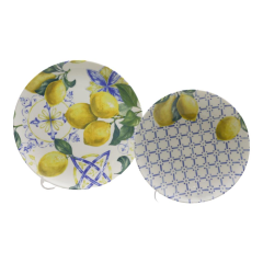 Chichi Home Limon 6 Kişilik Porselen Yemek Takımı 24 parça