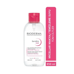 Bioderma Sensibio H2O Yüz ve Makyaj Temizleme Suyu 850 ml