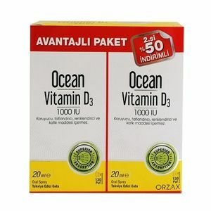 Orzax OCean Vitamin D3 1000 IU 2 x 20 ml