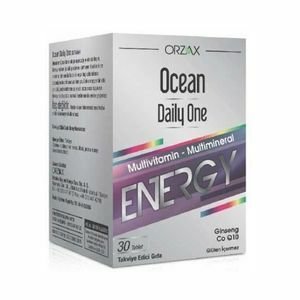 Orzax Ocean Daily One Energy 30 Tablet - Takviye Edici Gıda