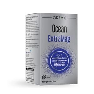 Orzax Ocean ExtraMag Üçlü Magnezyum Kombiasyonu 60 Tablet