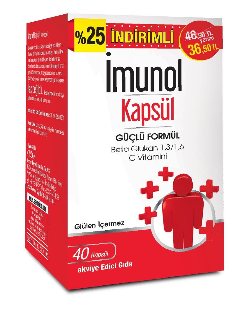 Orzax Imunol 40 Kapsül