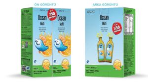 Orzax Ocean Multi Ballı - Portakal Aromalı Takviye Edici Şurup 150 ml 2.'si %50 İndirimli