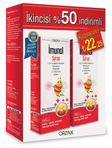 Orzax İmunol M-Gard Takviye Edici Gıda 150 ml- 2.'si %50 İndirimli