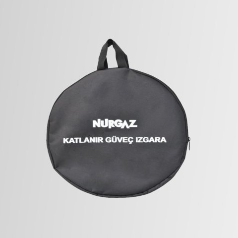 Nurgaz Campout NG-N037 Katlanır Güveç Izgara Ekstra Izgaralı Çantalı