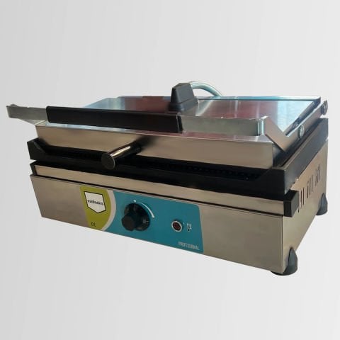Midinoks MD.R73 20 Dilim Döküm Tost Makinası Elektrikli 1500 W (Temizleme Fırçası Hediyeli)