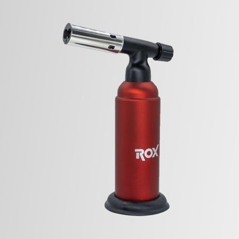 Rox BS-850 Camping İki Alev Çıkışlı Torch Bütan Gazlı Kamp Pürmüz Başlığı Çok Amaçlı Çakmaklı