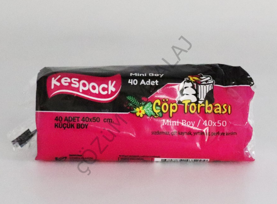 Kespack Keskin Çöp Torbası Mini Boy