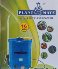 Plant Mate 16 lt Akülü Şarjlı Sırt İlaçlama Pompası