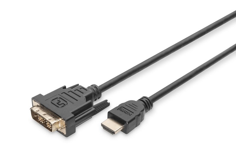 AK-330300-100-S HDMI Adapter Cable type A-DVI 10 Metre