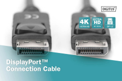 DIGITUS DisplayPort  5 Metre Bağlantı Kablosu AK-340100-050-S