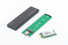 DIGITUS Harici SSD Gövdesi, M.2 - USB Type-C™