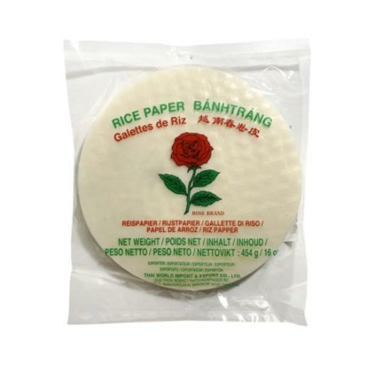 Rose Brand Rice Paper (Pirinç Yufkası)  454 g