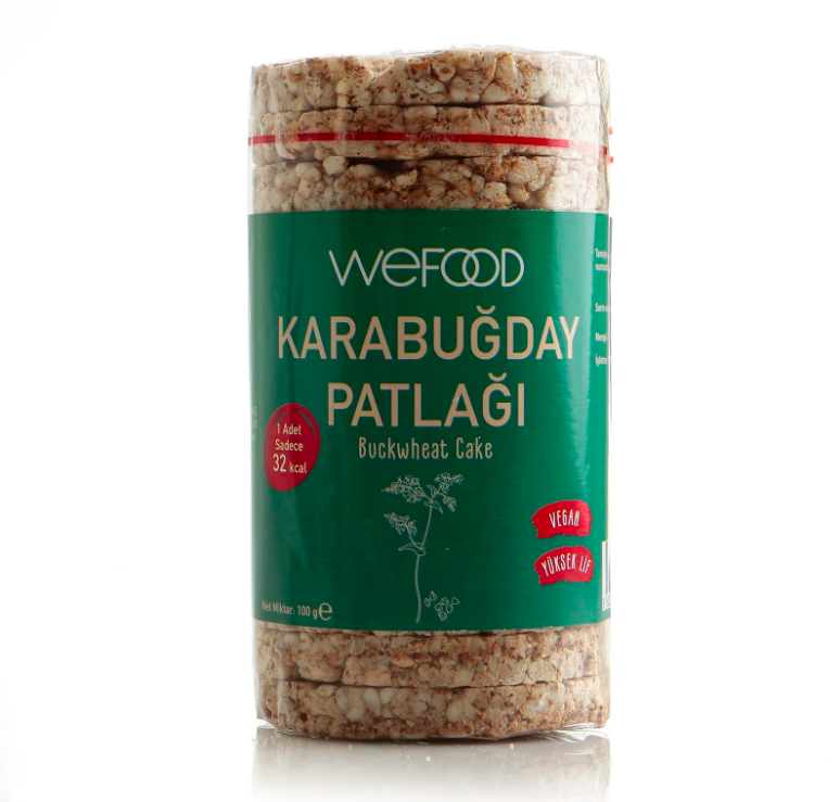 Wefood Glutensiz Karabuğday Patlağı 100 g