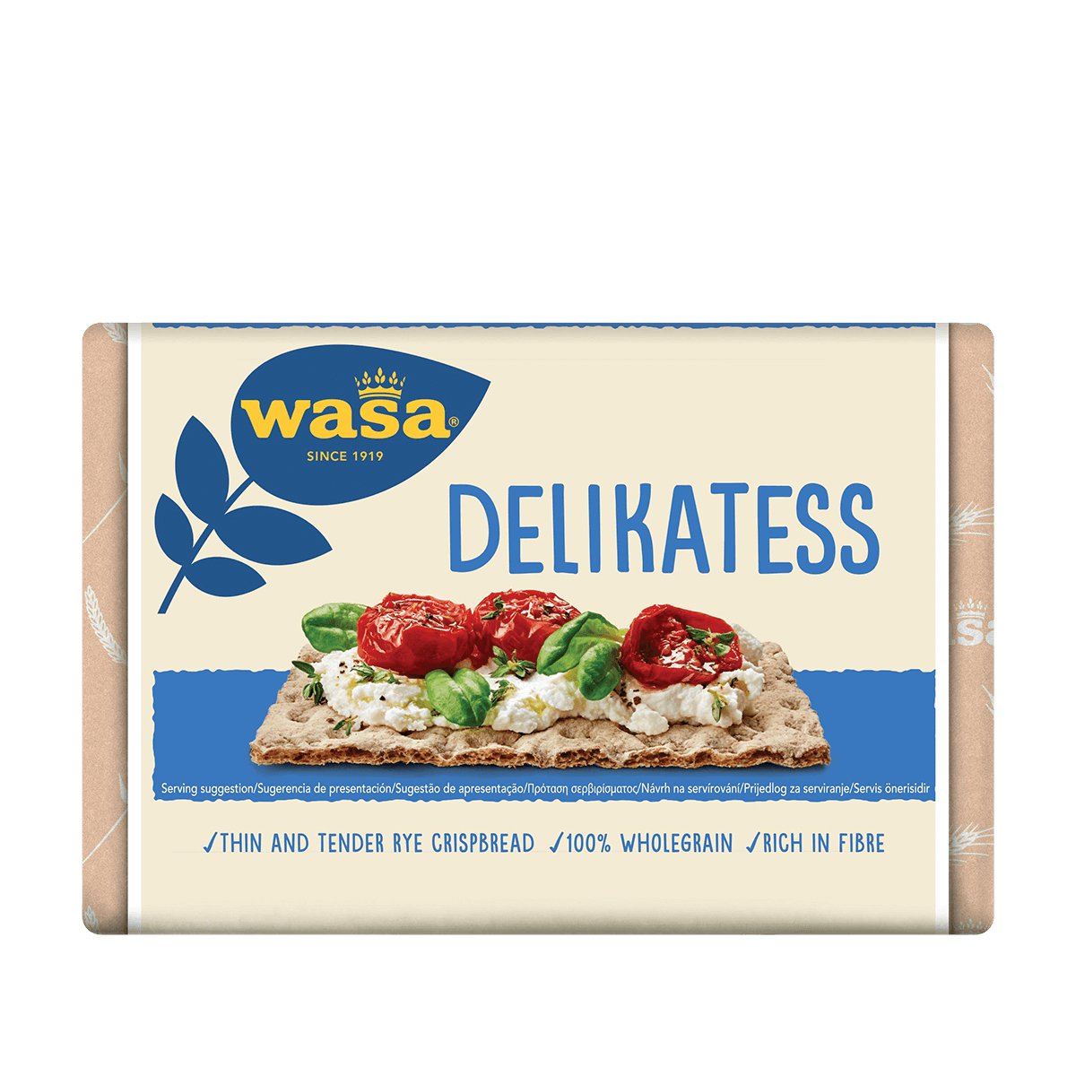 Wasa İnce / Delikatess Gevrek Ekmek 270 g