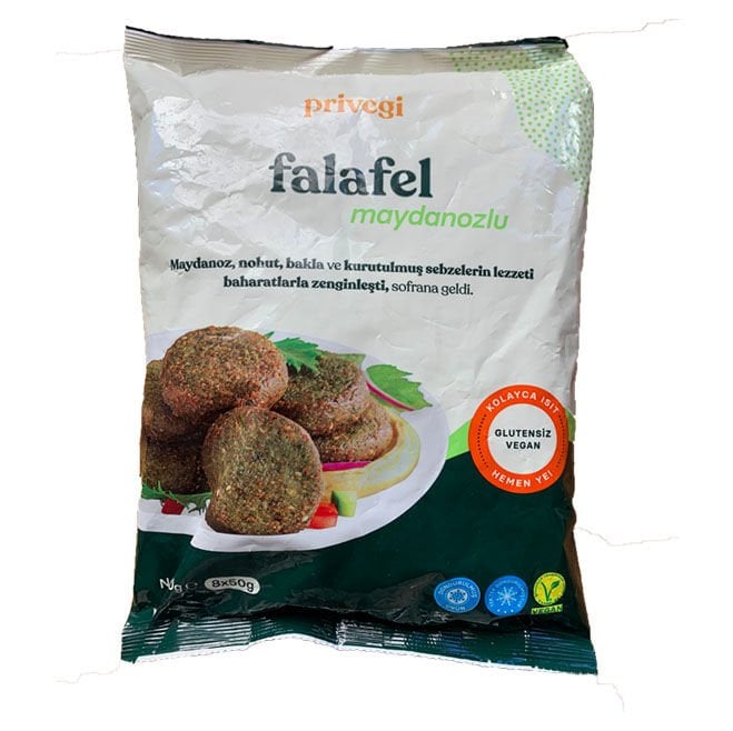 Privegi Maydanozlu Falafel 400 g (HIZLI TESLİMAT* veya SOĞUK GÖNDERİM** ile)