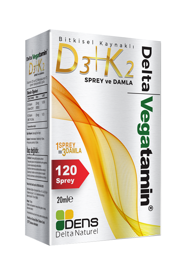 Delta Vegatamin D3 + K2 20 ml Sprey Damla