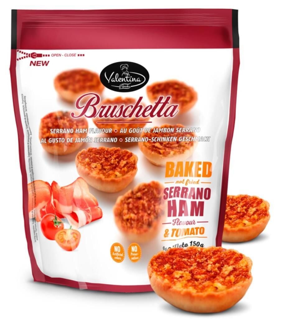 Valentina Vegan Jambon Aromalı Bruschetta 150 g