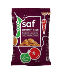 Saf Barbekü Aromalı Protein Cipsi 50 g