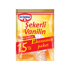 Dr. Oetker Şekerli Vanilin 15x5 g