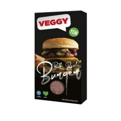 Veggy Bitki Bazlı Burger 200 g (HIZLI TESLİMAT* veya SOĞUK GÖNDERİM** ile)