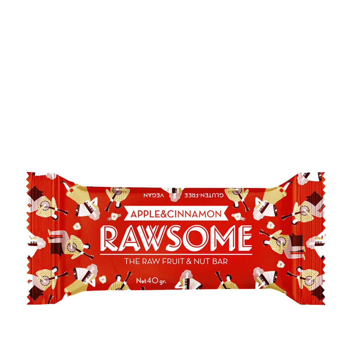 Rawsome Apple & Cinnamon Bar 40 g