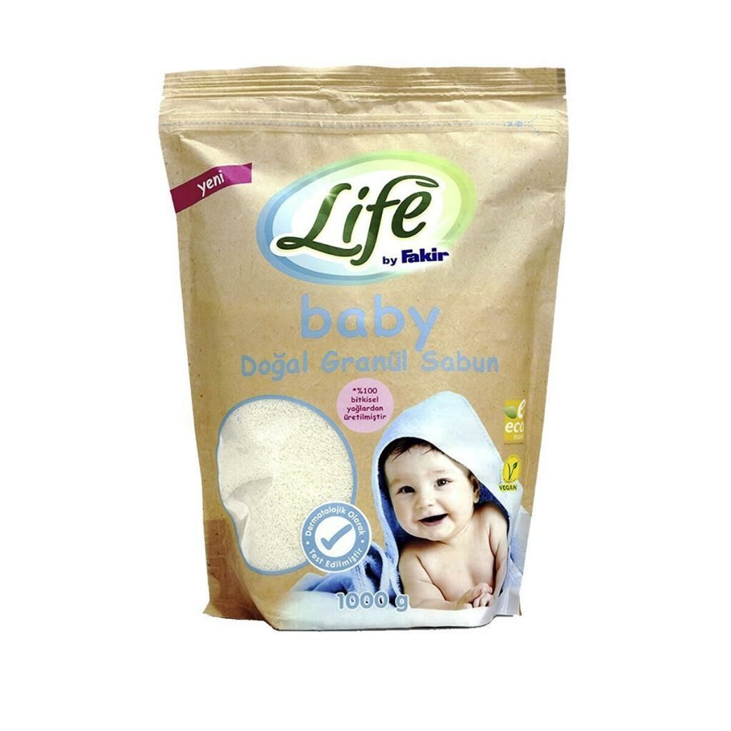 Life By Fakir Baby Doğal Granül Sabun 1000 g