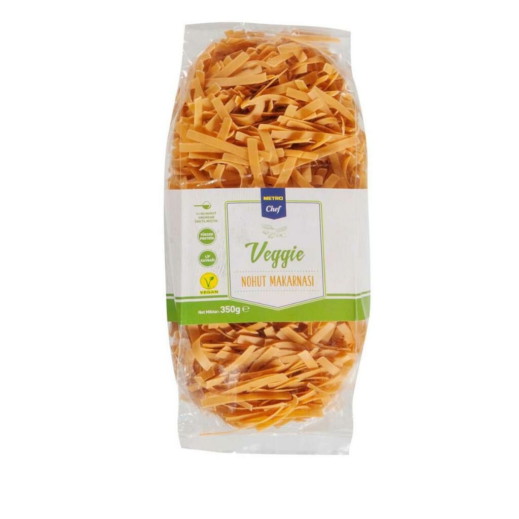 Metro Chef Veggie Nohut Çubuk Makarna (Erişte) 350 g