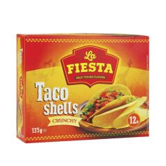 La Fiesta Taco Shells Crunchy 135 g 12 Adet