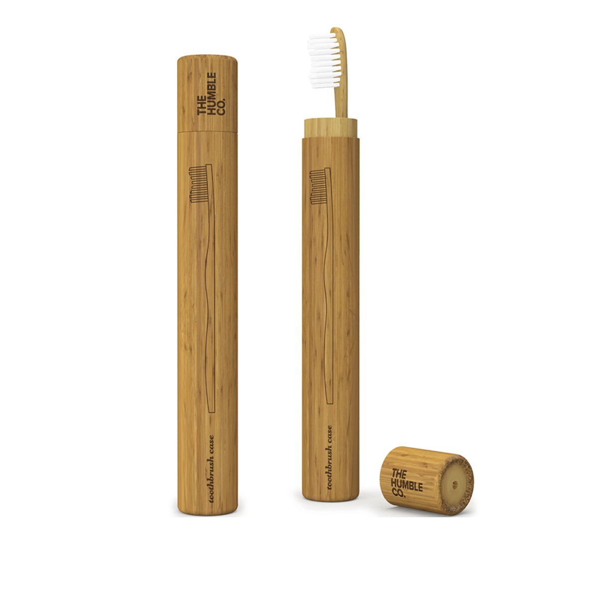 The Humble Co. Humble Yetişkin Diş Fırçası İçin Bambu Kap