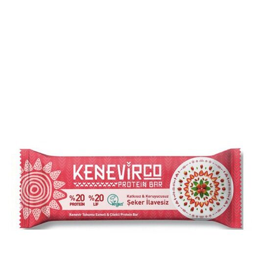 Kenevirco Çilekli Protein Bar 40 g